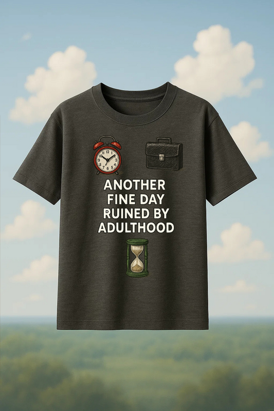 Another fine day ruined by adulthood! - Rider life